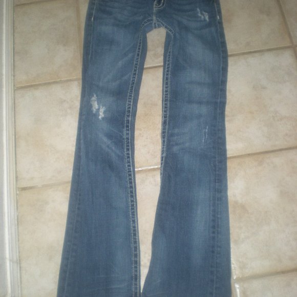 Miss Me Blue Boot Cut Jeans - Picture 5 of 6